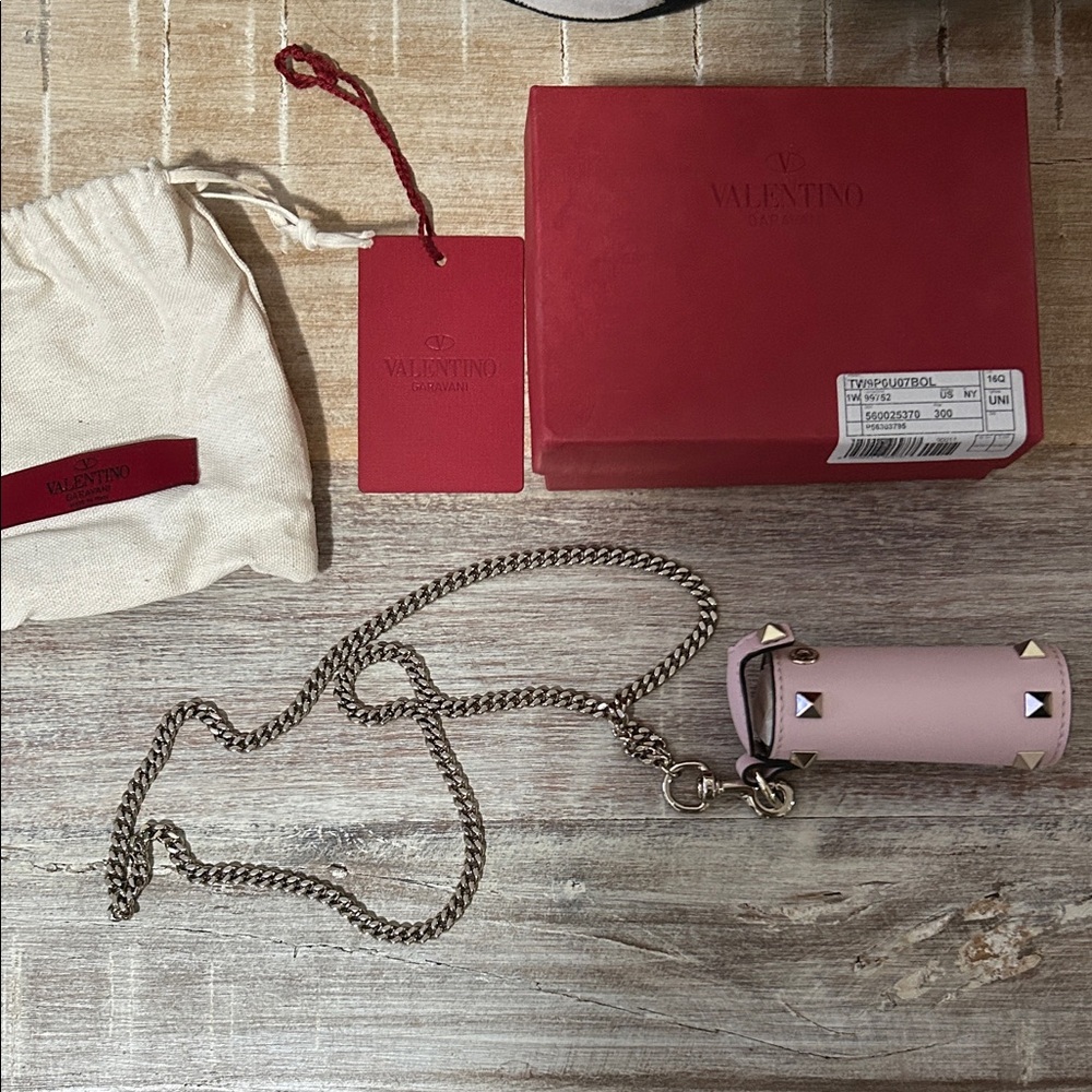 Valentino Garavani - Rockstud Leather Keychain - Picture 4 of 6